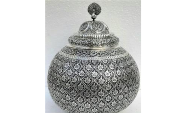 Kolhapuri Silver Pot 4