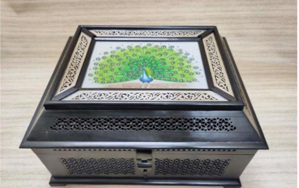 Ebony Jali Work Box 6