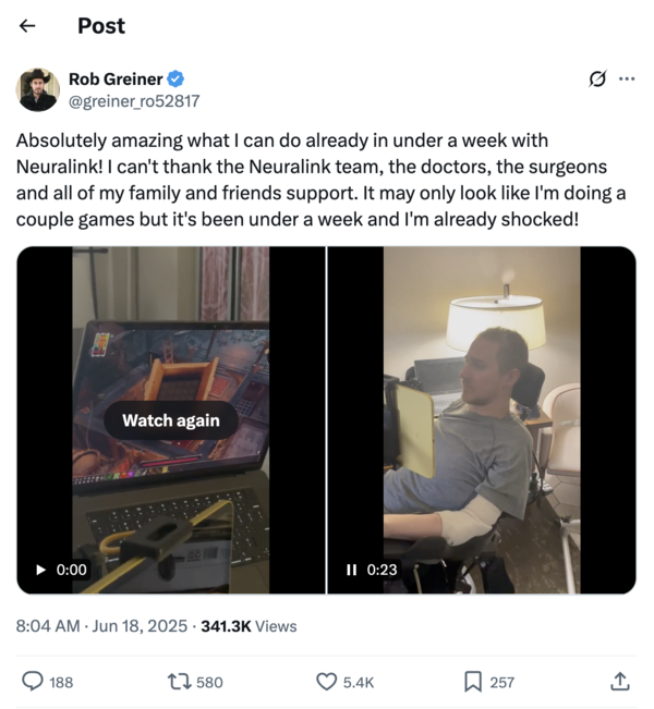Rob Grenier's post on Twitter