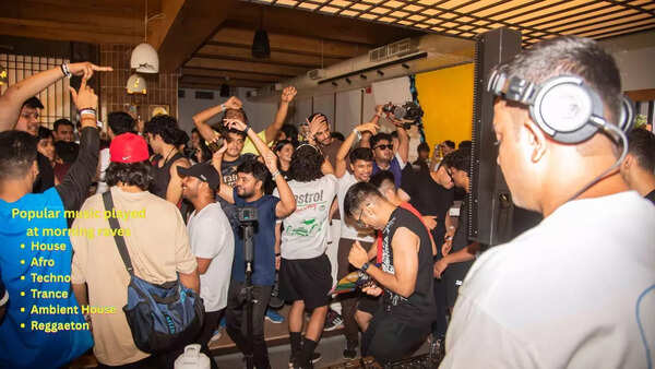‘Unlike night parties, morning raves are easygoing, and positive’