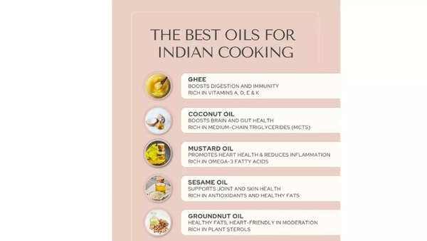 Source: Instagram Healthiest oils for Indian cooking