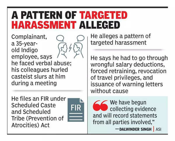 ndiGo staffer alleges casteist abuse