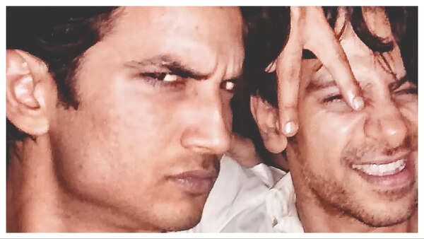 Karan with Sushant Singh Rajput