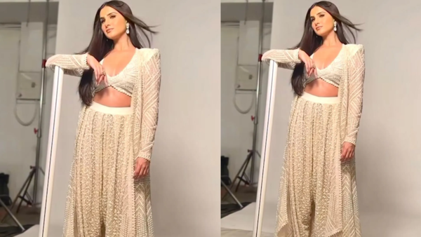 Tara Sutaria’s contemporary ethnic co-ord set