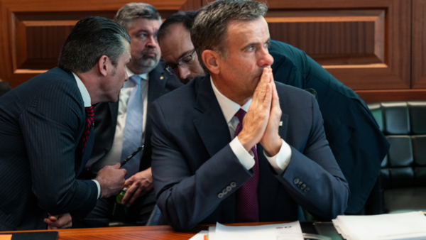 ASV augstākās amatpersonas situācijas telpā, 2025. gada 21. jūnijs (PIC Kredīts: Baltais nams) Situācijas istabas augstākās amatpersonas