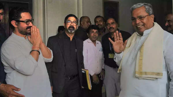 Siddaramaiah-Aamir Khan