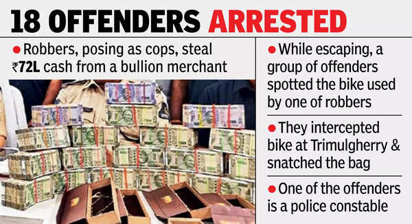 Robbers get taste of their own medicine, robbed