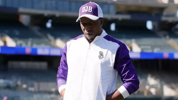Dwayne Bravo is the head coach of the Los Angeles Knight Riders in the Major League Cricket. (Sportzpics) DJ Bravo LAKR