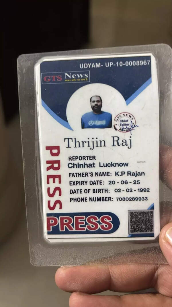 Thrijin Raj, the fake scribe and Live-in partner of Lola. He too is absconding . Second prime suspect in the sex racket and human trafficking