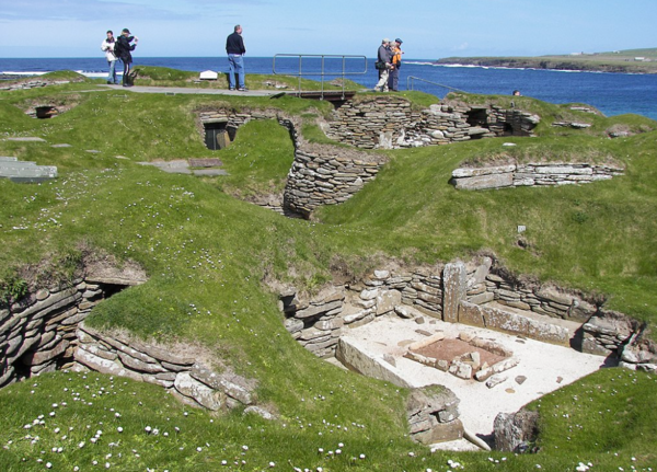 Neolithic Village in scotland (Credits: Wiki)