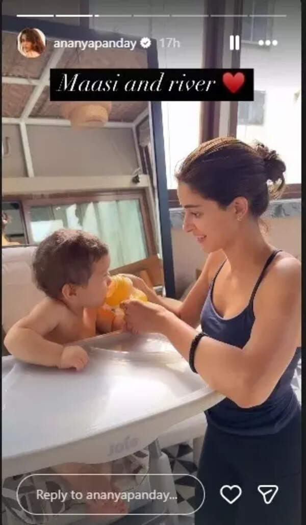 Ananya Panday Adorably Celebrates Baby River’s 1st Birthday, Dubbing Him The ‘Apple of Her Eye’ - See PIC