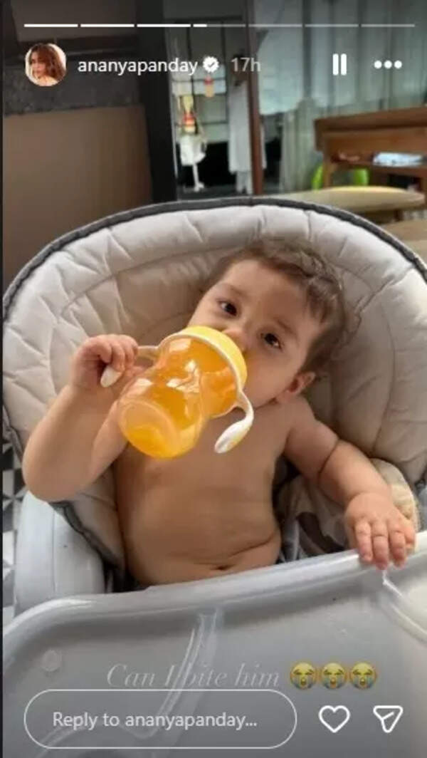 Ananya Panday Adorably Celebrates Baby River’s 1st Birthday, Dubbing Him The ‘Apple of Her Eye’ - See PIC