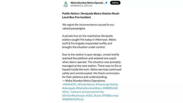 Maha Mumbai Metro responds to concerns