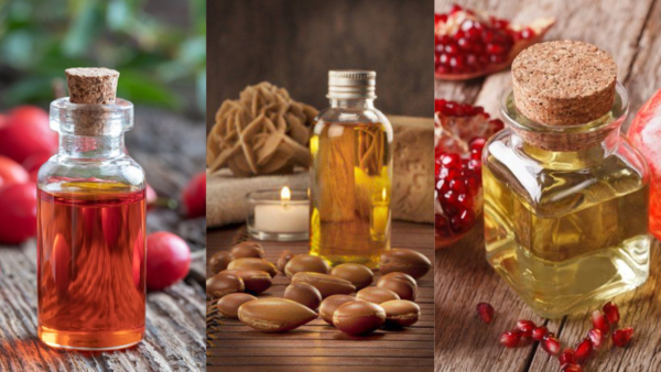 Rosehip, pomegranate, and argan oil