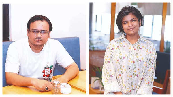 (L) Fehmeed Abbas (R) Aditi