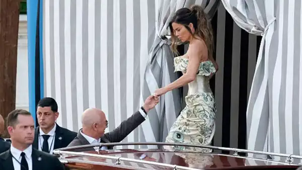 Image credits: Getty Images Jeff Bezos and Lauren Sanchez got engaged in 2023
