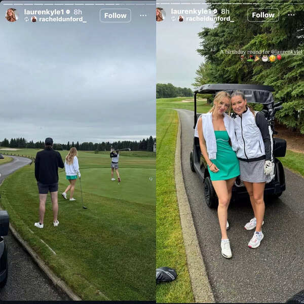 NHL- Connor McDavid's wife Lauren goes golfing with hubby and close friends