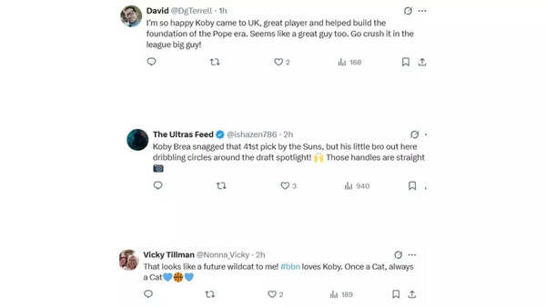 Fan reacts to Koby Brea’s little brother steals the show with his dazzling basketball handles