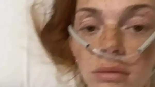 Source: LADbible Georgia discovered she had cancer at 28