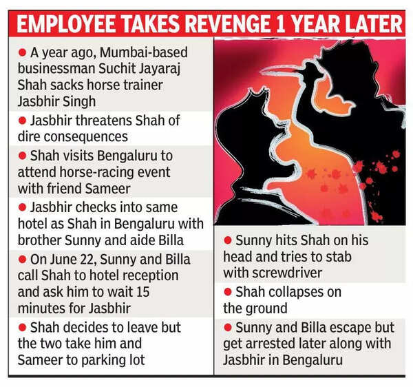 Mumbai businessman stabbed
