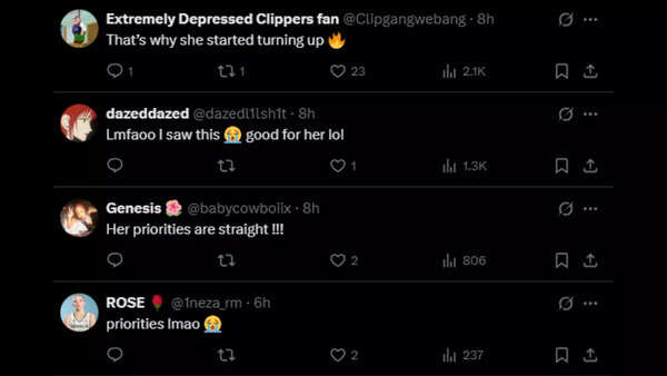 X fan reactions on Paige Bueckers and Kyrie Irving