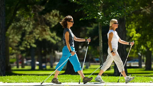 Image credits: Getty Images Nordic walking