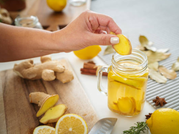 Fresh ginger water