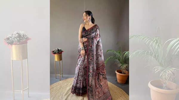 Kalamkari cotton sarees