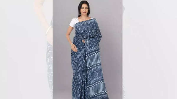 Dabu and Indigo cotton sarees