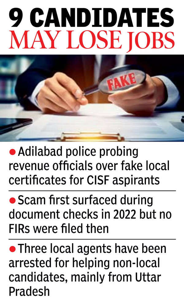 Fake certificate case: Adilabad revenue officials under scanner