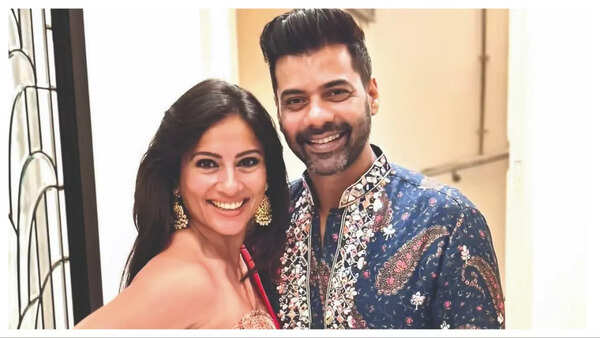 Shabir Ahluwalia with Kanchi Kaul