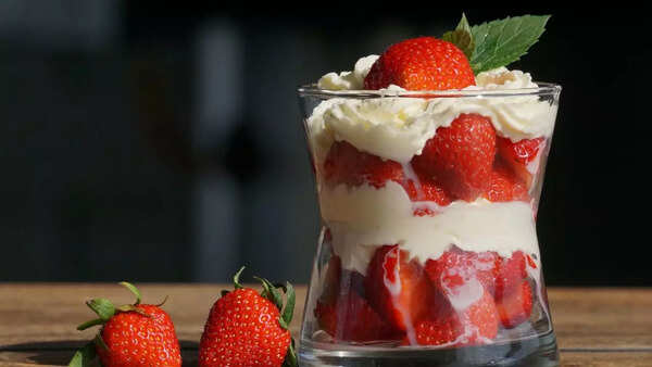 strawberry and cream