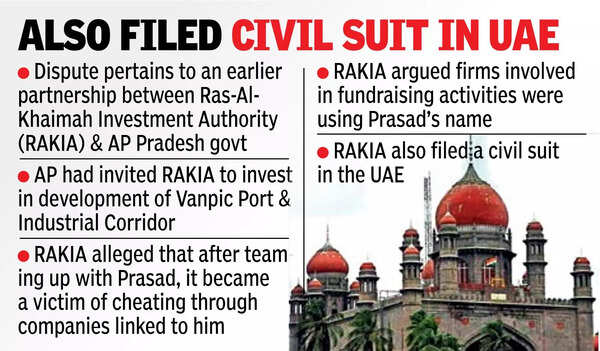 RAK govt accuses Nimmagadda of fresh fraud, moves high court