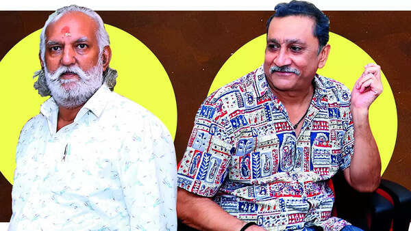 Rati Shankar Tripathi and Mukesh Tiwari at BNA