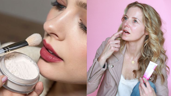 Set it with a face powder or primer