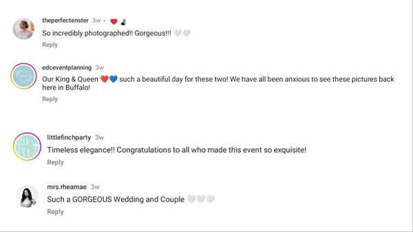 Fans praise Josh Allen and Hailee Steinfeld (SS via IG) Fans praise Josh Allen and Hailee Steinfeld