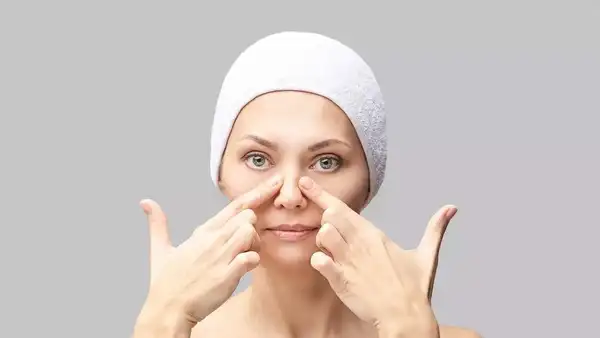 Get a facial, eye massage