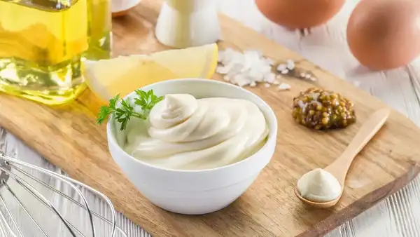 Ingredients of mayonnaise