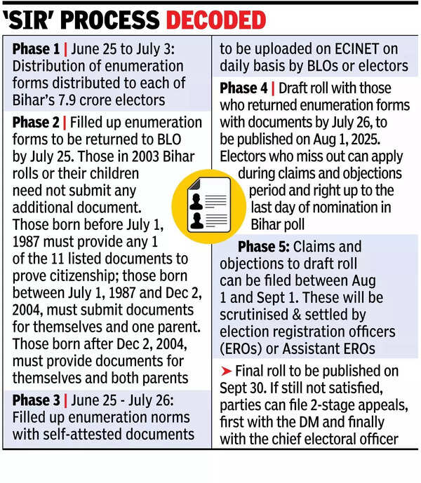 EC to press ahead with poll rolls revision, says it’s lawful.