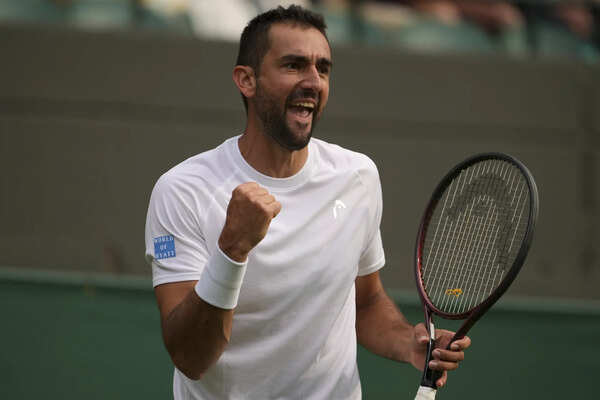 It's not just Novak Djokovic. Marin Cilic and other 30-somethings make their mark at Wimbledon