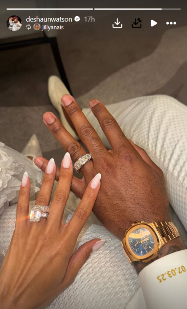 Deshaun Watson and Jilly Anais