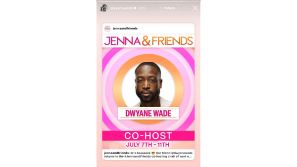 ​Dwyane Wade (Image Source: Instagram)
