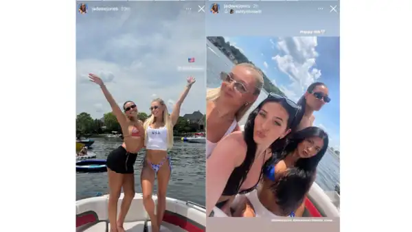 Tyrese Haliburton’s girlfriend Jade Jones breaks silence with sizzling yacht bikini reveal (Image Source: Instagram) Jade Jones (Image Source: Instagram)