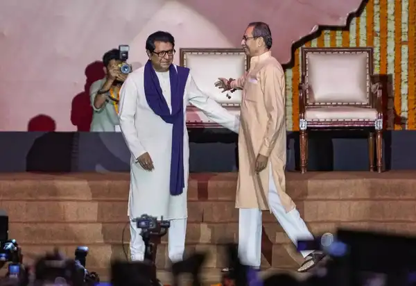 MNS-Shiv Sena (UBT) joint rally in Mumbai