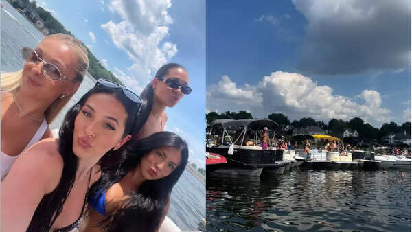 Jade Jones with her friends