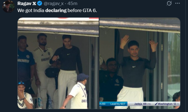 After being asked to chase 608 of England, the memes break the Internet