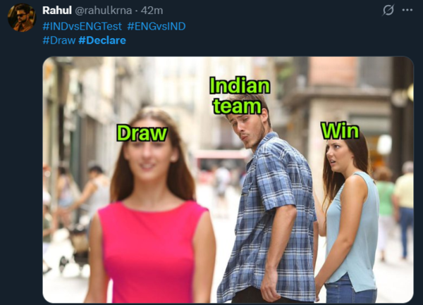 After being asked to chase 608 of England, the memes break the Internet