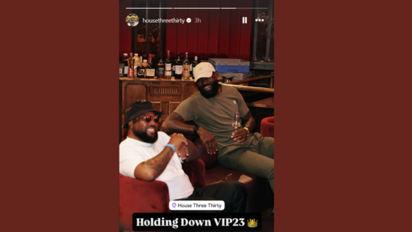 LeBron James & his friend Ernie Ramos