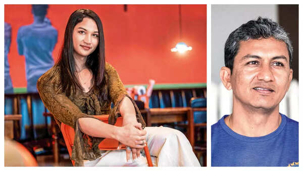 Anaya Bangar, Location: Dadar SOCIAL; (inset) father Sanjay Bangar