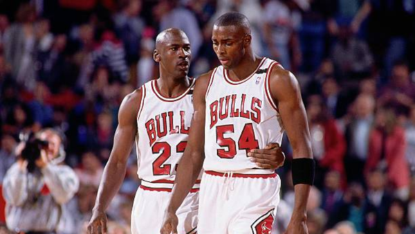 Michael Jordan & Horace Grant